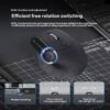 JOMAA Ergonomic 2.4G Wireless & Bluetooth Dual Mode Mouse – Silent Vertical Gaming Mouse for Right-Handed Users
