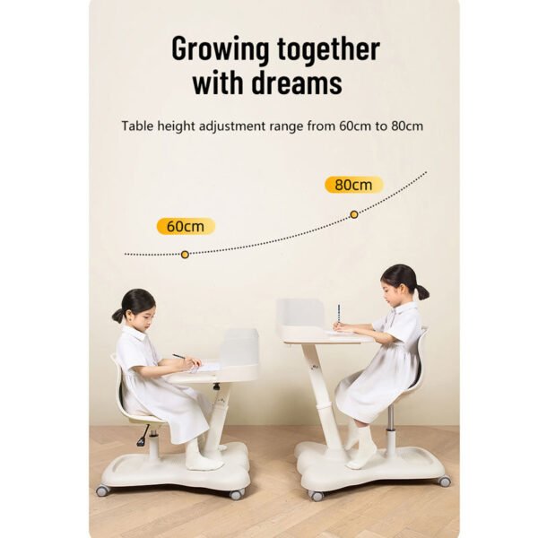 H5420fc7ca1554b0b9a970287b8e677a9M.jpg Tenwin 2802 Blue Ergonomic Study Table & Chair Set – Adjustable, Movable, Safe & Easy Assembly for Kids and Students