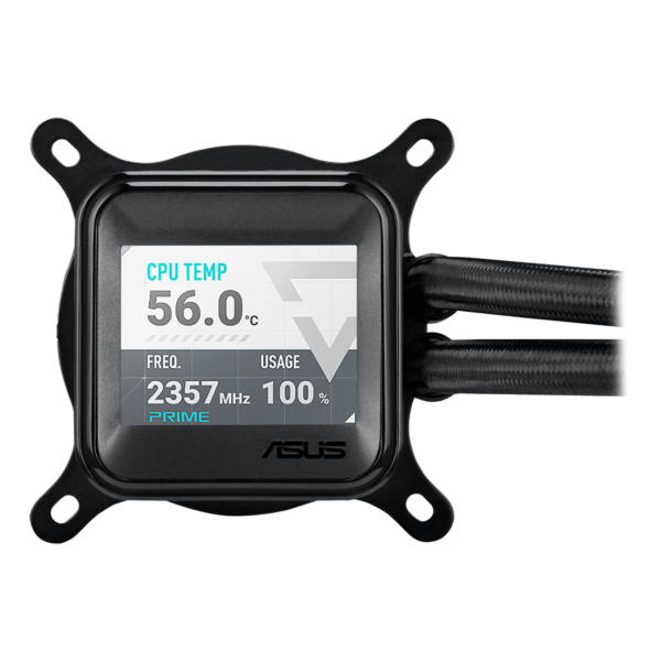 H64ad04e1d6104b40b0fdf989c21cf8a5N.png ASUS PRIME 360 ARGB Integrated CPU Water Cooling Radiator – 2200RPM High-Performance Case Fans