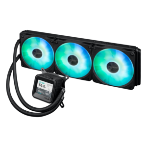 H7498a3f0db4e401dba3bc35373b102e26.png ASUS PRIME 360 ARGB Integrated CPU Water Cooling Radiator – 2200RPM High-Performance Case Fans