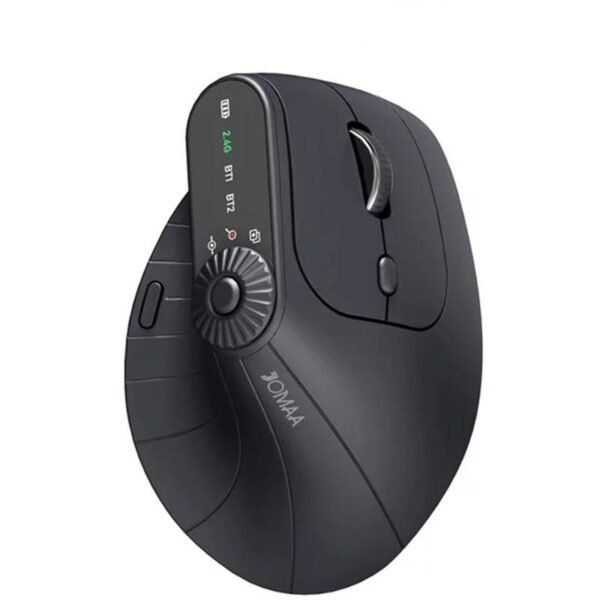 JOMAA Ergonomic 2.4G Wireless & Bluetooth Dual Mode Mouse – Silent Vertical Gaming Mouse for Right-Handed Users