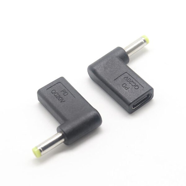 PD USB-C Female to DC Jack Converter – 19V / 19.5V / 20V Adapter for Laptop Charging via PD Charger