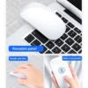 Wireless Bluetooth Rechargeable Silent Multi-Arc Touch Mouse Ultra-Thin Mouse for MacBook / Laptop