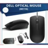 Dell MS111 / MS116 Optical USB Wired Mouse – Reliable & Comfortable Everyday Mouse
