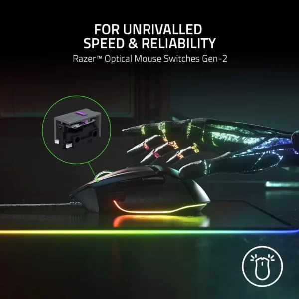 my-11134207-7ras9-m33clheymy4h35.webp Razer Basilisk V3 Customizable Ergonomic Gaming Mouse – Fastest Switch & Chroma RGB Lighting
