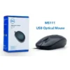 Dell MS111 / MS116 Optical USB Wired Mouse – Reliable & Comfortable Everyday Mouse